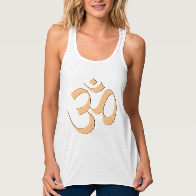 Om 4 linne med racerback  (Framsida)