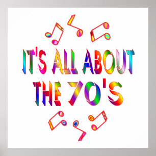 Om 70-talet poster
