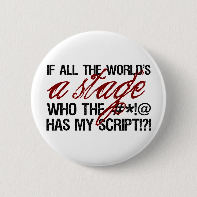 Om alla värld är en arrangera… knapp (Framsida)