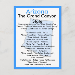 Om Arizona Vykort