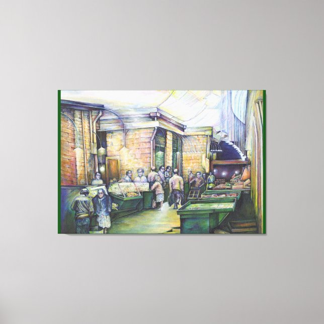 Om Art förnekar formulär kommer Grace att göra det Canvastryck (Framsida)