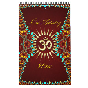 OM Artistry Yoga New Age Meditational Calendors Kalender