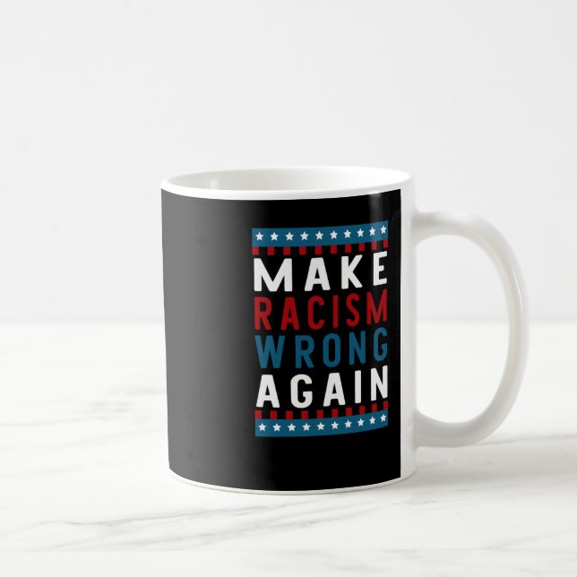 Om att göra rasismen felaktig igen kaffemugg (Höger)