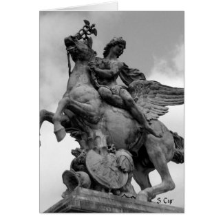 Om att ta över, S Cyr Hälsningskort