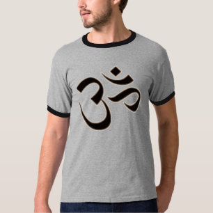 OM - AUM - HINDUISKT BUDDISTISKT SYMBOL FÖR OHM TEE