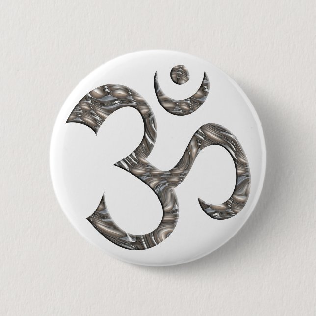 OM/AUM - SILVER KNAPP (Framsida)