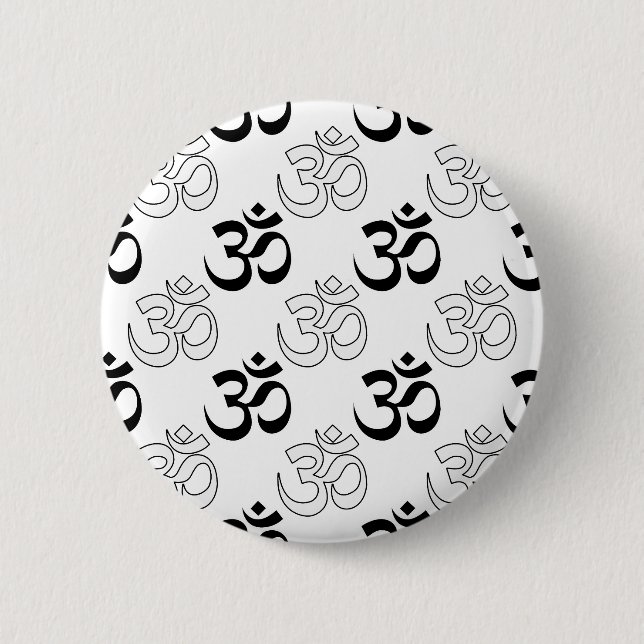Om, Aum-symbol Knapp (Framsida)