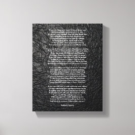 Om av Rudyard Kipling liten Canvastryck