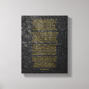 Om av Rudyard Kipling liten Canvastryck