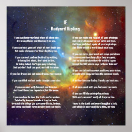 Om av Rudyard Kipling Poster