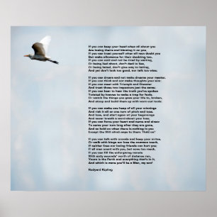 Om av Rudyard Kipling Poster