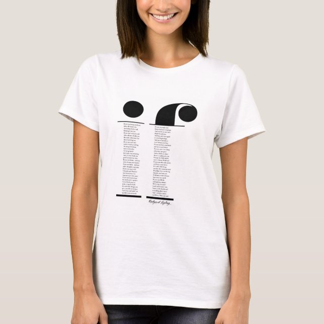 Om av Rudyard Kipling T Shirt (Framsida)