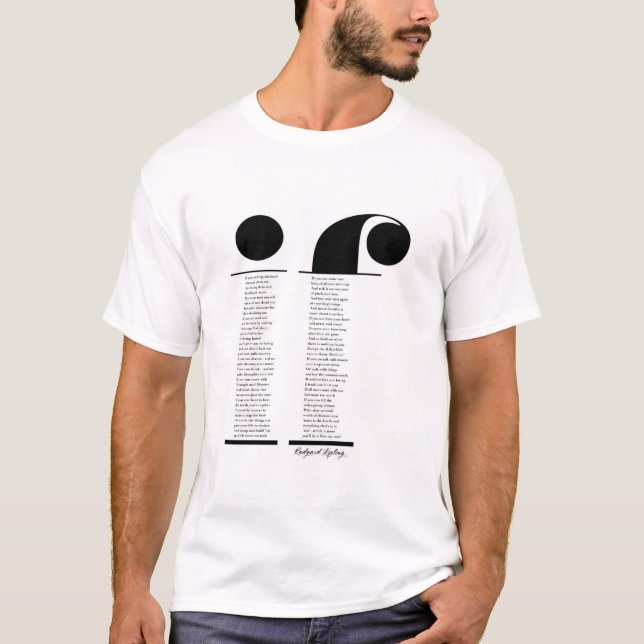Om av Rudyard Kipling T Shirt (Framsida)