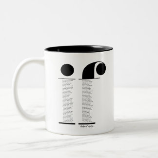 Om av Rudyard Kipling Två-Tonad Mugg