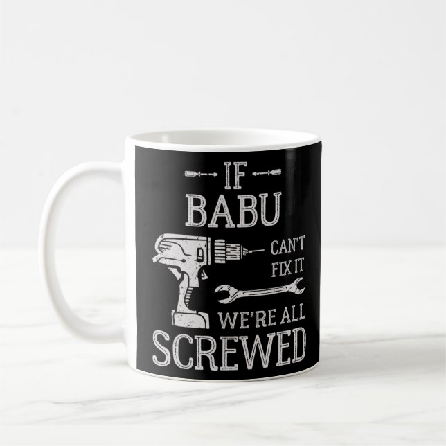 Om Babu inte kan laga det, Swahili Grandpa Kaffemugg (Vänster)