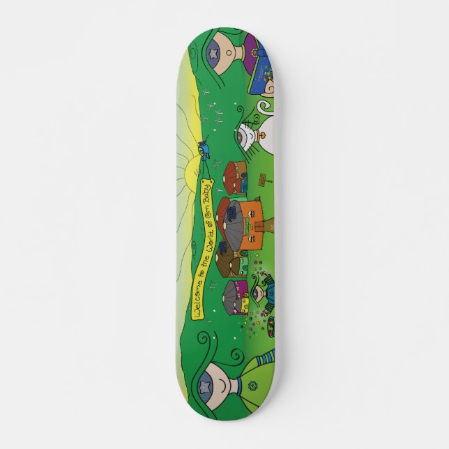 Om Baby-skateboard Mini Skateboard Bräda 18,7 Cm (Framsida)