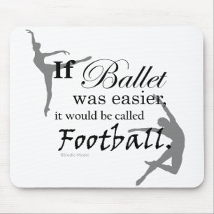 Om balett var…, Mousepad (anpassade) Musmatta