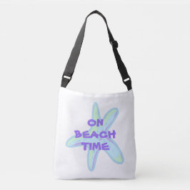Om Beach Time Starfish Crossbody-blocket Axelväska