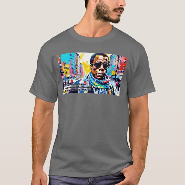 Om Beale Street kunde tala 3a flicka T Shirt (Framsida)