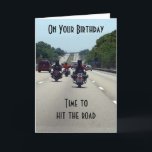OM BIRTHDAY-KORTET OCH ***SLÅTT VÄGKORTET*** KORT<br><div class="desc">DETTA KAN VARA FÖR MOTORCLYLISTAN ***VÄNNEN** SOM VET HUR DU BARA KAN "FÅ LIV" FÖR SÄKERHET!!!!!!!</div>