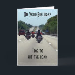 OM BIRTHDAY-KORTET OCH ***SLÅTT VÄGKORTET*** KORT<br><div class="desc">DETTA KAN VARA FÖR MOTORCLYLISTAN ***VÄNNEN** SOM VET HUR DU BARA KAN "FÅ LIV" FÖR SÄKERHET!!!!!!!</div>