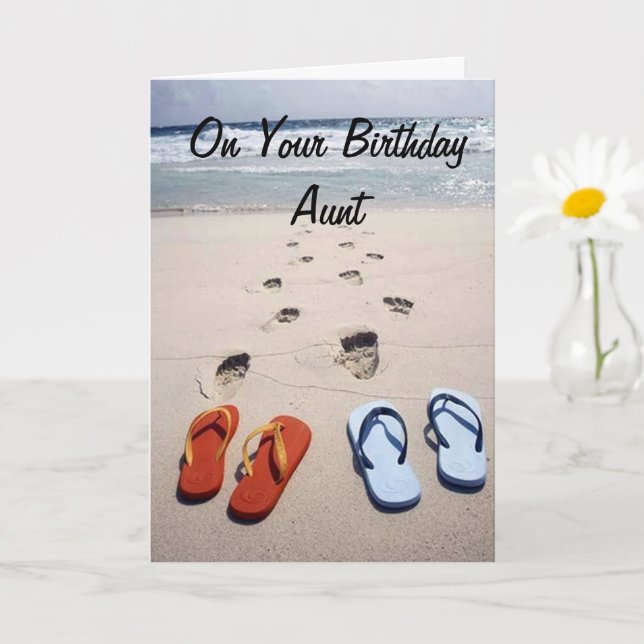 OM BIRTHDAY **MOSTER** BEACH STIL-KORT KORT (Liten växt)