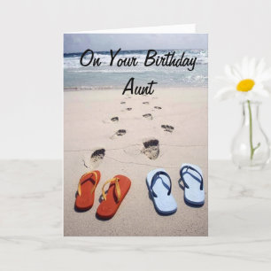 OM BIRTHDAY **MOSTER** BEACH STIL-KORT KORT