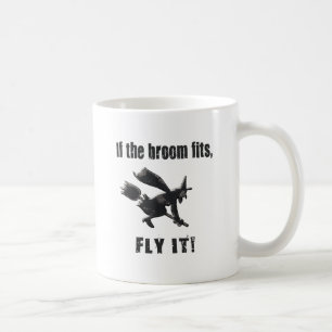 Om bommen passar, flyga den! kaffemugg