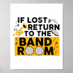 Om Borttappaden återgår till Drumline-markeringen Poster