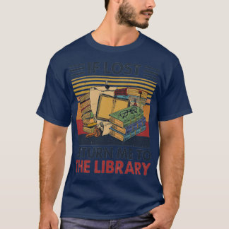 Om borttappaden lämnar tillbaka mig till bibliotek t shirt
