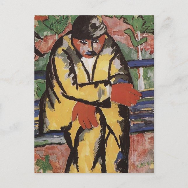 om Boulevard av Kazimir Malevich Vykort (Framsida)