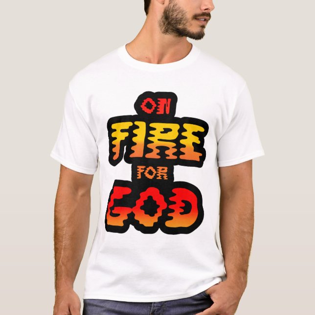 OM BRAND FÖR GOD T SHIRT (Framsida)