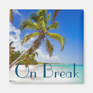 Om Break i Paradise Magnet