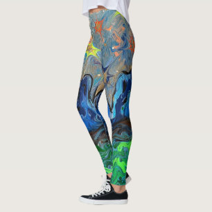 Om Buffalos Roam Leggings