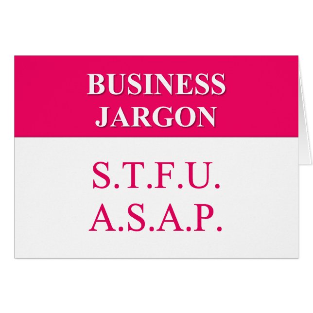 Om Business Jargon (2) OBS Kort (Framsidan Horizontal)