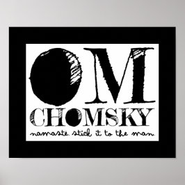 Om Chomsky Poster