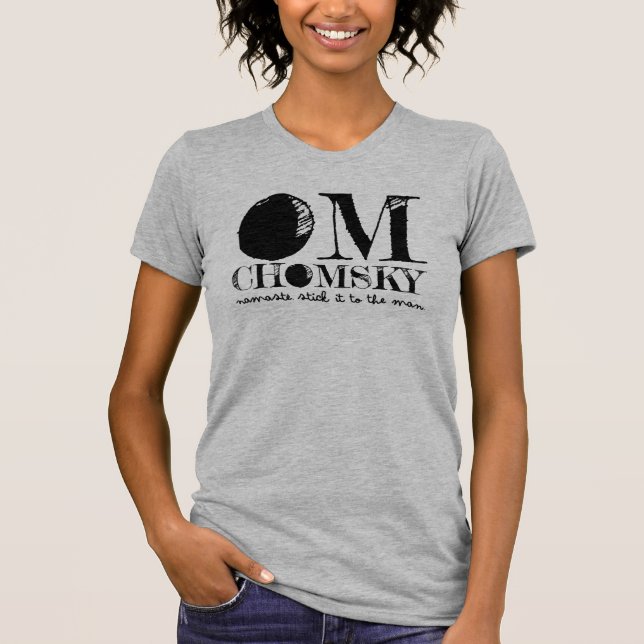 Om Chomsky Tee Shirt (Framsida)