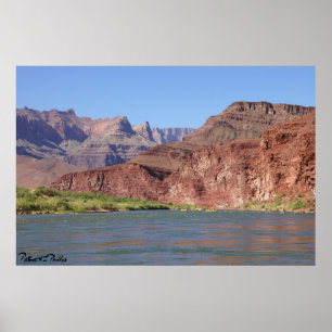 Om Colorado River vid Grand Canyon-fotot Poster