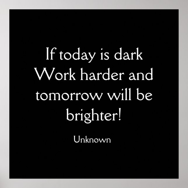 Om dagens Mörk Poster (Framsidan)