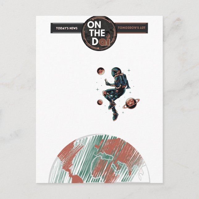 OM Dai News Vykort (Framsida)