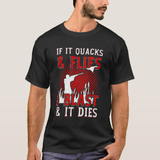 Om den avfärdar flugor så skjuter jag den och döda t shirt