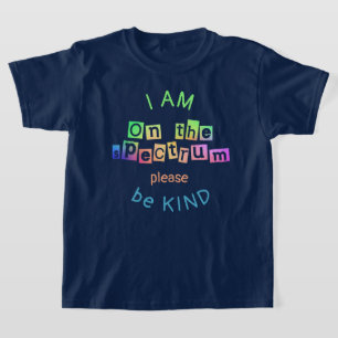 om den blåa autismmedvetenheten om spektrumet för  t shirt