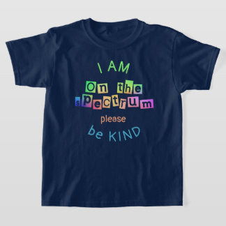 om den blåa autismmedvetenheten om spektrumet för  t shirt