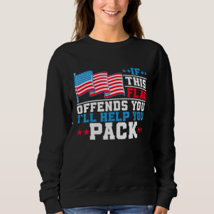 Om den här Flagga är till förfång hjälper du dig a T Shirt