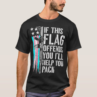 Om den här Flagga är till nackdel för dig hjälper  T Shirt
