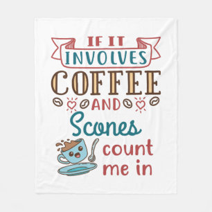 Om den innehåller kaffe och kokoner räknas jag in fleecefilt