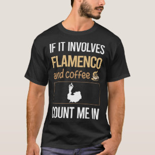 Om den omfattar kaffe Flamenco T Shirt