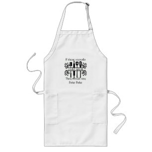 Om dessa grupper kan tala med Apron Långt Förkläde