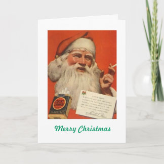 Om det är bra för Santa Helgkort