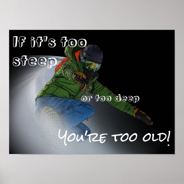 Om det är för brant poster (Framsidan)